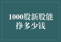 1000股新股能挣多少钱：解构新股投资的收益与风险