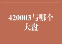 大盘涨跌我全靠猜：420003与哪个大盘？