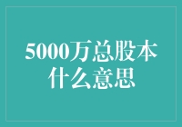 5000万总股本：解读企业规模与市场地位