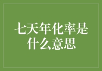 七天年化率是什么意思？哦，它只是个理财产品的小花招