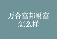 万合富邦，你财富的守护神还是掘墓人？