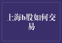 上海B股交易技巧大揭秘