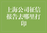 上海公司征信报告打印指南