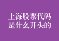 上海股票代码：一窥中国金融市场的门径