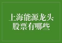 解锁上海能源龙头股票的奇妙秘籍，带着你的钱程从这里开始！