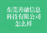 东莞善融信息科技有限公司：引领科技新风向，助力企业腾飞