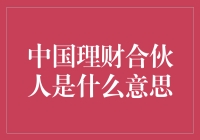 中国理财合伙人的那些神奇事儿