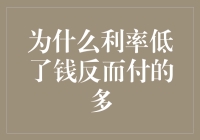 为什么利率低了钱反而付的多——从金融视角探析