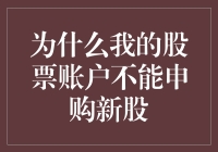 为什么我的股票账户不能申购新股：探寻背后的限制条件与解决方案