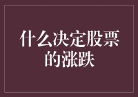 股票市场波动：基于基本面、技术面和市场情绪分析的涨跌决定因素