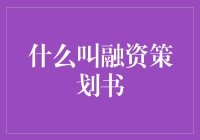 融资策划书：企业成长的催化剂