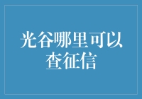 光谷地区信用查询指南：为您详解选择征信查询机构的技巧