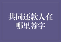 共同还款人的签字：跨界合作与角色创新