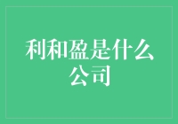 利和盈是家什么样的公司？揭秘背后的故事与秘密！