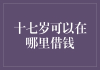 17岁青年借钱攻略：如何在法定监护人的眼皮底下自由借钱