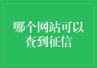 神奇的征信查询网站大揭秘：如何用最愚蠢的方式查询自己的征信