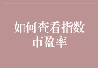 如何查阅并分析指数市盈率以优化投资组合