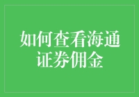 如何使用便捷方法查看您的海通证券佣金