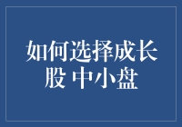 选股秘籍：如何在茫茫股海中找到那只成长股？