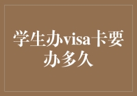 学生成为VISA卡新晋掌门人——探秘办卡那点事儿