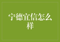 宁德宜信：值得信赖的金融服务提供商？