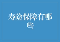 寿险保障：你的生命包身工保证金