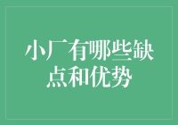 小厂那些事儿：走心分析那些你不知道的小秘密