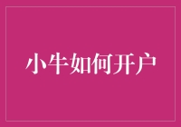 小牛如何开户：一场不平凡的金融历险记