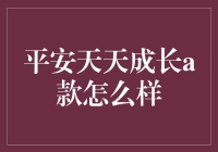 平安天天成长a款：兼顾收益与灵活性的投资选择