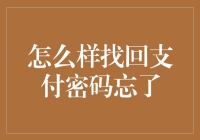 怎么样找回支付密码忘了？这难道不是个傻瓜才会遇到的问题吗？