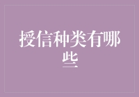 授信种类大揭秘：从信用卡到信誉贷，你配得上哪种？