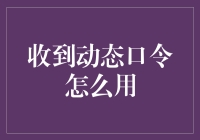 动态口令使用指南：保护您的数字安全屏障