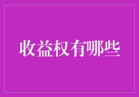 收益权的多样化形态与投资策略探讨