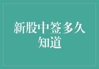 新股中签究竟要等多久？揭秘背后的时间秘密！