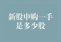 新股申购一手是多少股：规则解析与投资策略