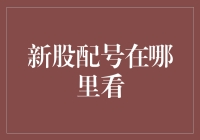 新股配号查询攻略：轻松掌握新股申购流程