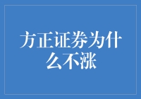 方正证券股价为何像秋风扫落叶？揭秘方正证券为什么不涨