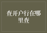 银行账户信息查询指南：如何准确查开户行