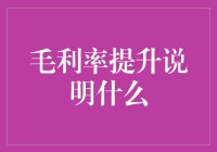 毛利率提升：企业竞争力提升的风向标