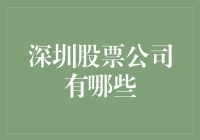 深圳股票公司的多元化与创新：构建未来经济蓝图