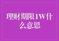 理财期限1W：短期理财方案的智慧与策略