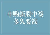 新股申购中签后的到账周期及相关资金管理