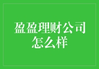 盈盈理财公司：带你玩转稳健理财，让你的钱包也能盈盈一握