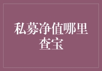 私募净值查询：如何在宝中精准定位您的财富脉搏