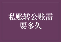 私账转公账的时效性分析：从资金流转到法律审核的全程解析