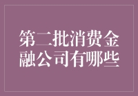 消费金融界的新鲜血液：第二批军团来啦！