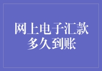 网上电子汇款：你的钱跑得比你更快吗？