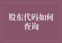 探秘股东代码查询：解锁投资身份确认的秘钥