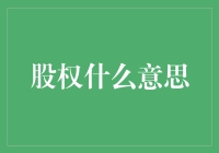 股权：企业所有权的基石与现代企业制度的核心