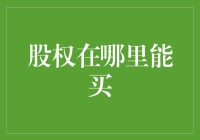 探索股权购买渠道：多元化投资方式与风险把控